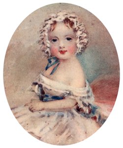Porträt von Königin Victoria als Kind, 19. Jahrhundert, 1913 von Unbekannt