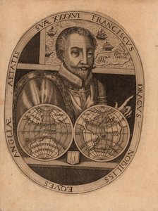 Porträt von Sir Francis Drake, 1596 von Unbekannt