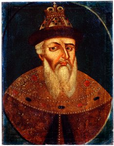 Porträt von Zar Iwan IV. dem Schrecklichen, frühes 18. Jahrhundert von Unbekannt