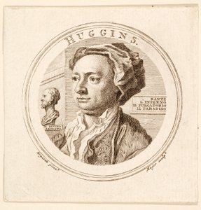 Porträt von William Huggins, veröffentlicht 1760