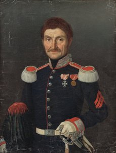 Porträt eines Mannes in Uniform