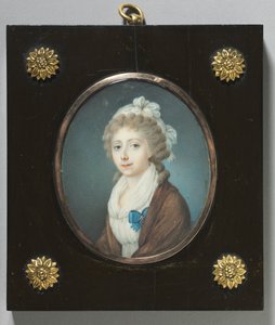 Porträt einer Adligen, um 1795 von Unbekannt