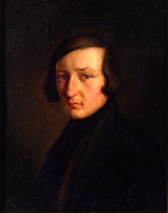 Porträt des Autors Heinrich Heine, 1840er Jahre