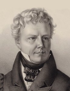 Porträt des Komponisten Xaver Schnyder von Wartensee 1786-1868, 1832