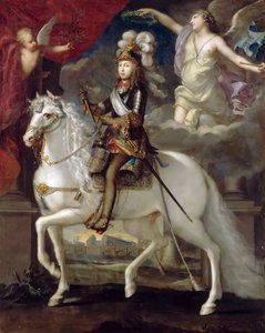 Porträt von König Ludwig XIV. 1638-1715 als Kind von Unbekannt