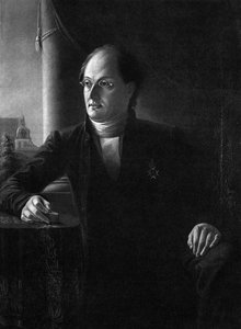 Porträt des Dichters Johan Ludvig Runeberg 1804-1877