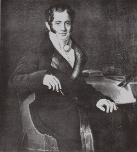 Porträt des Architekten Carlo Rossi 1775-1849 nach Ch. Mitoire von Unbekannt