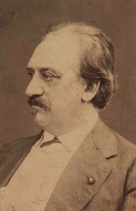 Porträt des Komponisten Friedrich von Flotow 1812-1883, ca. 1880