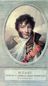 Porträt des Königs von Neapel Joachim Murat, französischer Militär- und Politiker (1767-1815) von Unbekannt