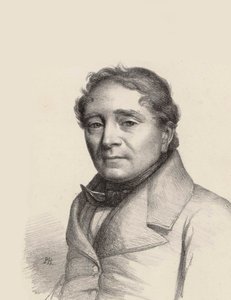 Porträt des Opernsängers Louis Antoine Eléonore Ponchard von Unbekannt