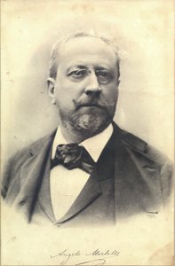 Porträt des Malers Angelo Morbelli 1853-1919, ca. 1900