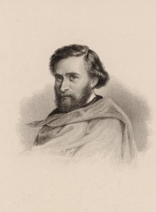 Porträt des Geigers und Komponisten Anton Wallerstein 1813-1892