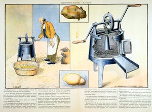 Kartoffelschäler, 1899 von Unbekannt