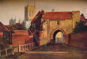 Potter Gate, Lincoln, 1800-1849, 1937 von Unbekannt