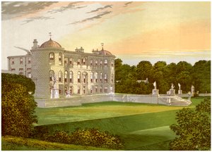 Powerscourt, County Wicklow, Irland, Heimat von Viscount Powerscourt, um 1880