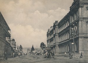Pretoria - Market Street Blick nach Süden, ca. 1912