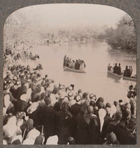 Priester segnen den Jordan, ca. 1900
