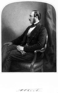 Prinz Albert, Gemahl von Königin Victoria, um 1850-1859
