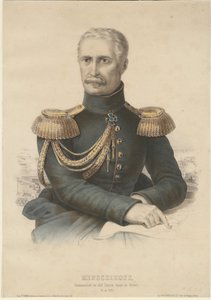 Prinz Alexander Sergejewitsch Menschikow 1787-1869, 1855 von Unbekannt