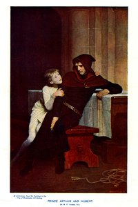Prinz Arthur und Hubert, 19. Jahrhundert