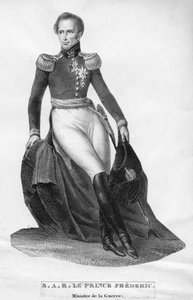 Prinz Frederic, Kriegsminister, 19. Jahrhundert