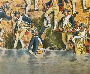 Prinz Heinrich in der Schlacht von Prag, 6. Mai 1757, 1936
