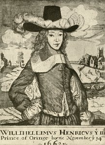 Prinz Wilhelm von Oranien im dreizehnten Lebensjahr, ca. 1662, 1928 von Unbekannt