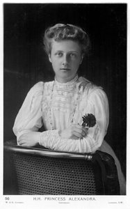 Prinzessin Alexandra des Vereinigten Königreichs, um 1910