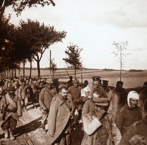 Gefangene, Champagne, Nordfrankreich, ca. 1914-1918