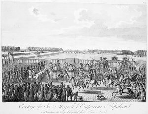 Prozession seiner Majestät Kaiser Napoleon I., Jahr 13, ca. 1800-1820