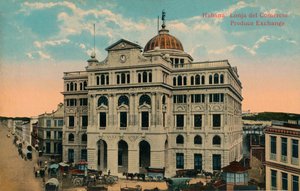 Warenbörse, Havanna, Kuba, um 1916 von Unbekannt