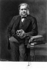 Professor Thomas Henry Huxley, englischer Biologe von Unbekannt