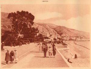 Promenade du Midi, Menton, 1930