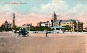 Öffentliche Gebäude, Bombay, Indien, frühes 20. Jahrhundert