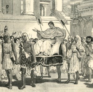 Öffentliche Freuden über die Genesung von Pompeji