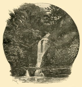 Pyrddin-Fälle, Neath-Tal, 1898