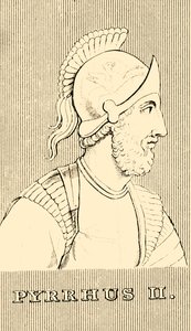 Pyrrhus II, fl 242-237 v. Chr., 1830 von Unbekannt