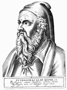 Pythagoras ca. 560 - 480 v. Chr., griechischer Philosoph und Wissenschaftler