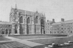 Quadrangle, Keble College, Oxford, 1904