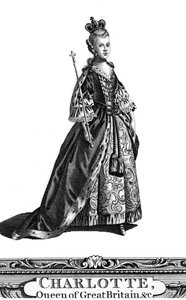 Königin Charlotte, Gemahlin von George III. des Vereinigten Königreichs