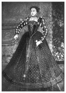Königin Elisabeth I., 16. Jahrhundert, 1896 von Unbekannt