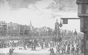 Königin Henrietta Marias Einzug in London