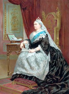 Königin Victoria 1819-1901 zur Zeit ihres Goldenen Jubiläums, 1887