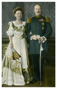 Königin Wilhelmina und Prinz Heinrich der Niederlande, um 1900-1910