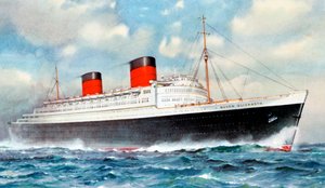 RMS Queen Elizabeth, Cunard-Ozeandampfer, 20. Jahrhundert