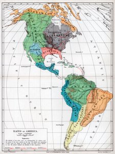 Rassen von Amerika, 1901