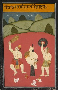 Ragini Desakh von Meghamalhar, um 1770-1790