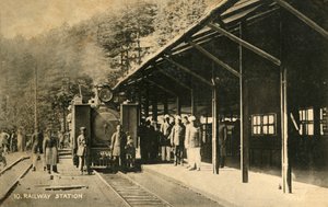 Bahnhof, um 1918-1939