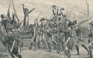 Rampons Soldaten schwören den Eid, niemals zu kapitulieren, 1796, 1896 von Unbekannt