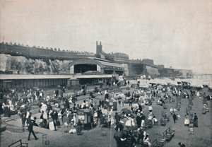 Ramsgate - Ein lebhafter Blick auf die Strände, 1895 von Unbekannt